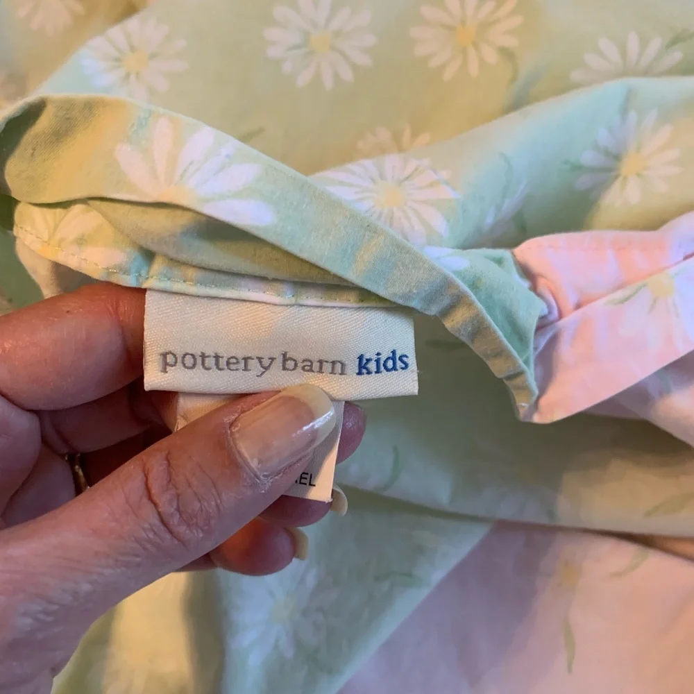 Pottery Barn duvet cover